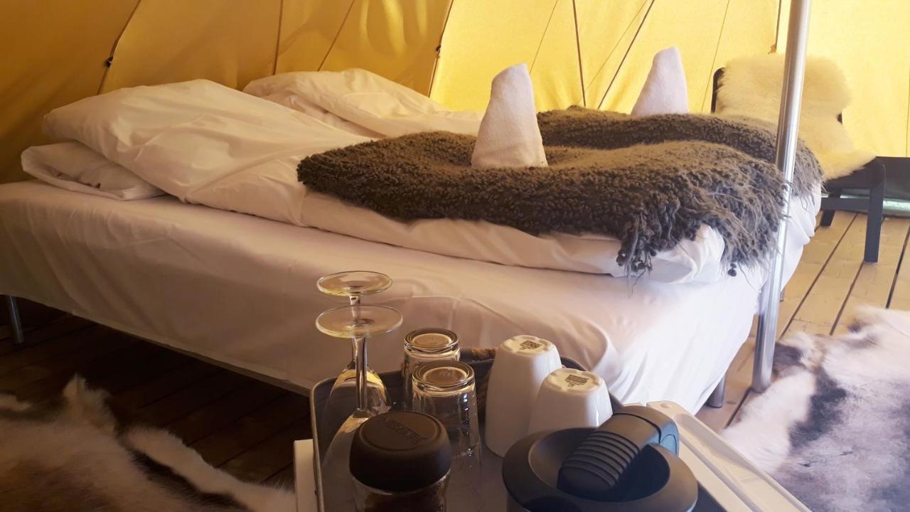 Dalen Gaard Camping Og Hytter Гейрангер Экстерьер фото